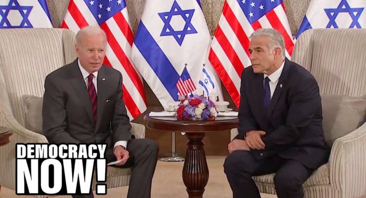 In Biden World, Palestinians are not an Occupied Nation-in-Waiting but a mere Charity Case