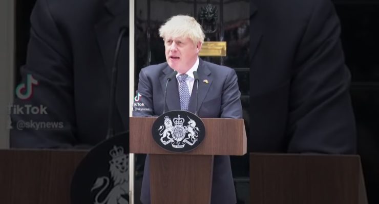 UK Conservative Party dumps Johnson, but the US GOP Refused to dump Trump