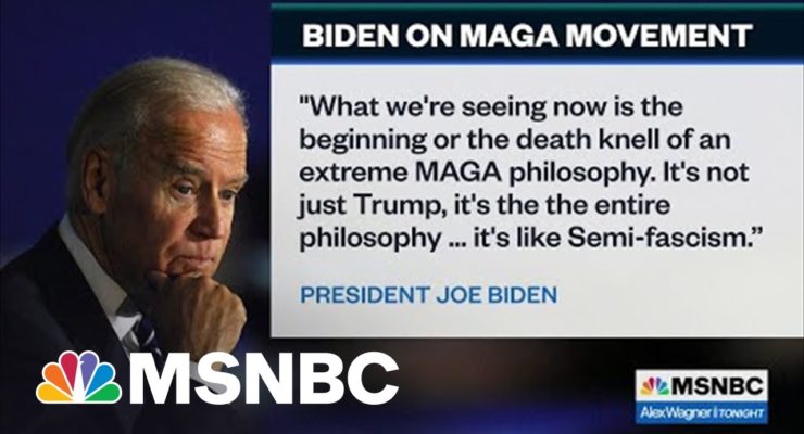 MAGA GOP Complains about Biden’s “Semi-Fascism” Jibe; Also MAGA GOP: There will be Blood in the Streets