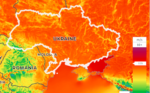 Ukraine is Perfect for Wind Power, which would Help it and Europe Escape Russian Fossil Gas Blackmail