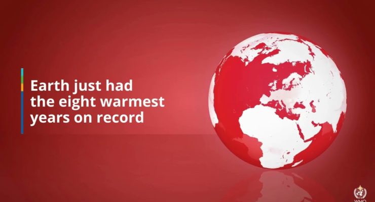 UN: Past 8 Years have been 8 hottest on Record, in Harbinger of Heating World