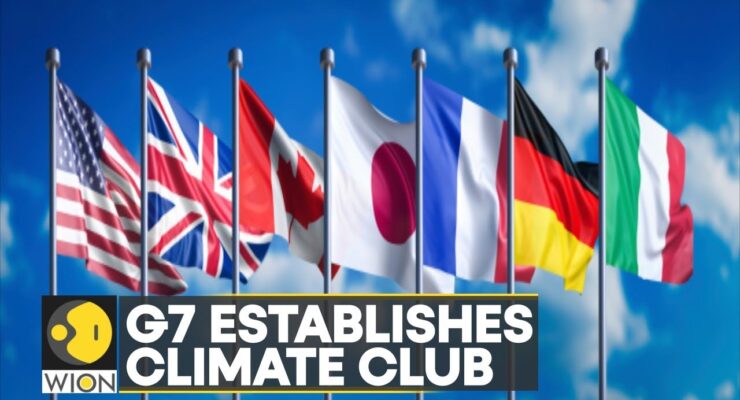 G7 Industrialized Democracies Establish Climate Club with Focus on Industry Decarbonization