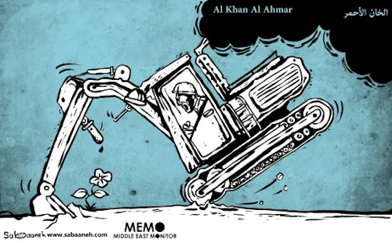 Israeli Calls for Palestinian Hamlet Khan Al-Ahmar’s Demolition speak of Colonial Violence and Privilege