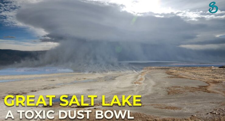 Great Salt Lake Could be gone in 5 Years:  Huge Environmental Climate Catastrophe, Arsenic Dust Storms