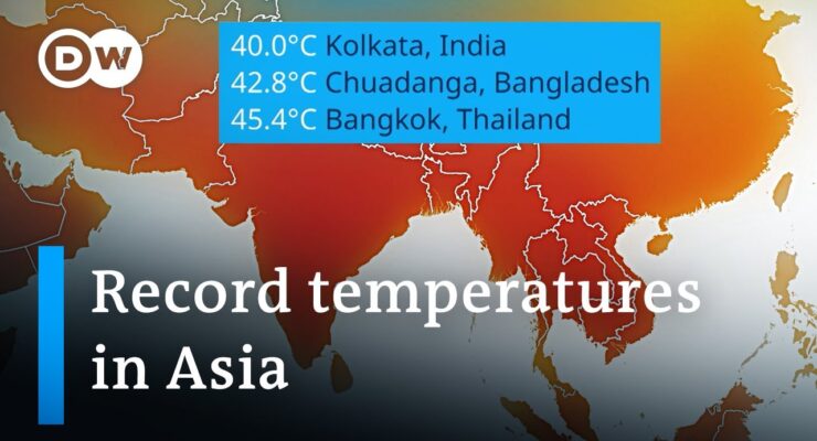 Climate-change-driven Heat Waves: People told to stay home in Thailand; Fears of Wildfires, crop Failure in Spain