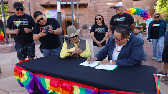 Navajo Nation Lawmaker introduces Bill to Legalize Gay Marriage