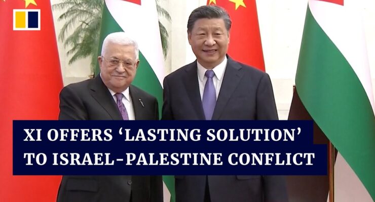 Xi Jinping backs Palestine entry into Shanghai Cooperation Organization, as Beijing offers to Mediate Israeli-Palestinian Peace