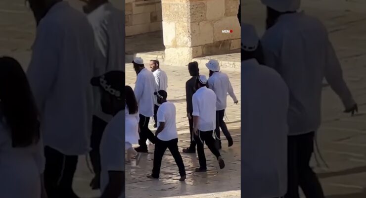 Israeli Squatter-Settlers storm 3rd Holiest Site in Islam to mark Jewish New Year