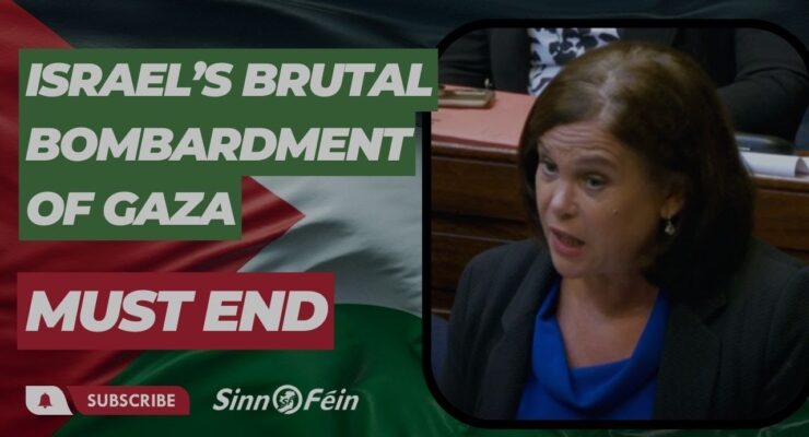 Ireland, a leader on Human Rights, Backs UNGA call for Gaza Humanitarian Ceasefire