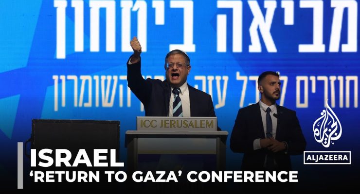 Huge Israeli Conference in Jerusalem Plots Squatter-Settlements in Gaza once it is Ethnically Cleansed
