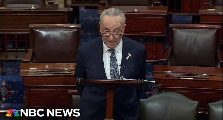 Schumer, breaking with Netanyahu, Signals that even Corporate Dems’ Support for Israel is no Longer Unconditional