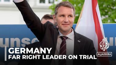 German Far Right Leader on Trial for Nazi Slogan: “X” Marks the Spot
