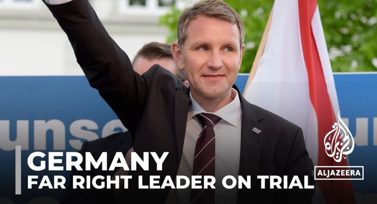 German Far Right Leader on Trial for Nazi Slogan: “X” Marks the Spot
