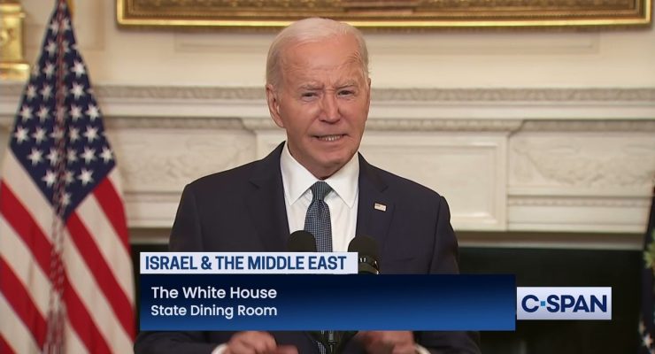Biden on Trump: “No one is above the Law;” Except for Israel’s Netanyahu