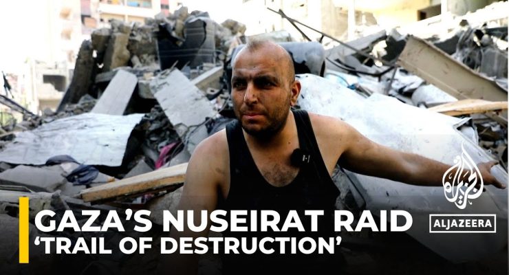 Diamonds and Coal Dust: Slaughter at Gaza’s Nuseirat Camp