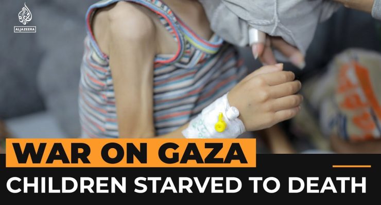 Not just Bombs: Israeli-caused Hunger is killing Palestinian Children in Gaza