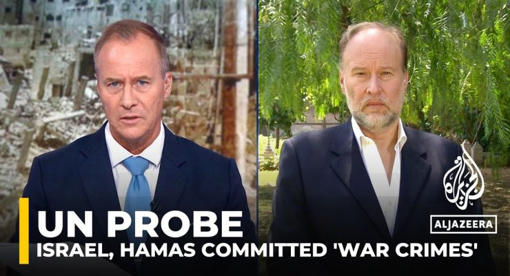 UN Commission of Inquiry: Israel guilty of Crimes against Humanity, Hamas Guilty of War Crimes