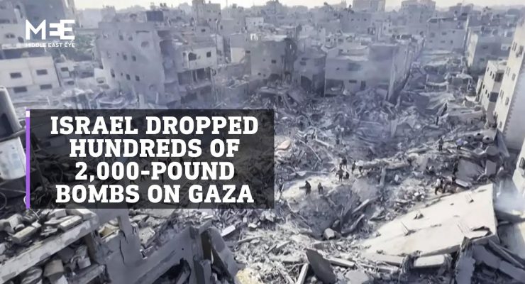 UN:  Israel Flattened Civilian Housing Complexes with 2000-lb. Bombs in absence of Specific Military Target