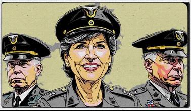 Ethical Concerns Surround Sen. Joni Ernst’s Relationships With Top Military Officials Who Lobbied Her Committee