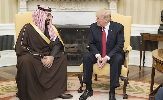 Trump Pledges F-35s to Saudi Arabia in return for  an unlikely $1 trillion in Investment, Angering Israel Lobbies