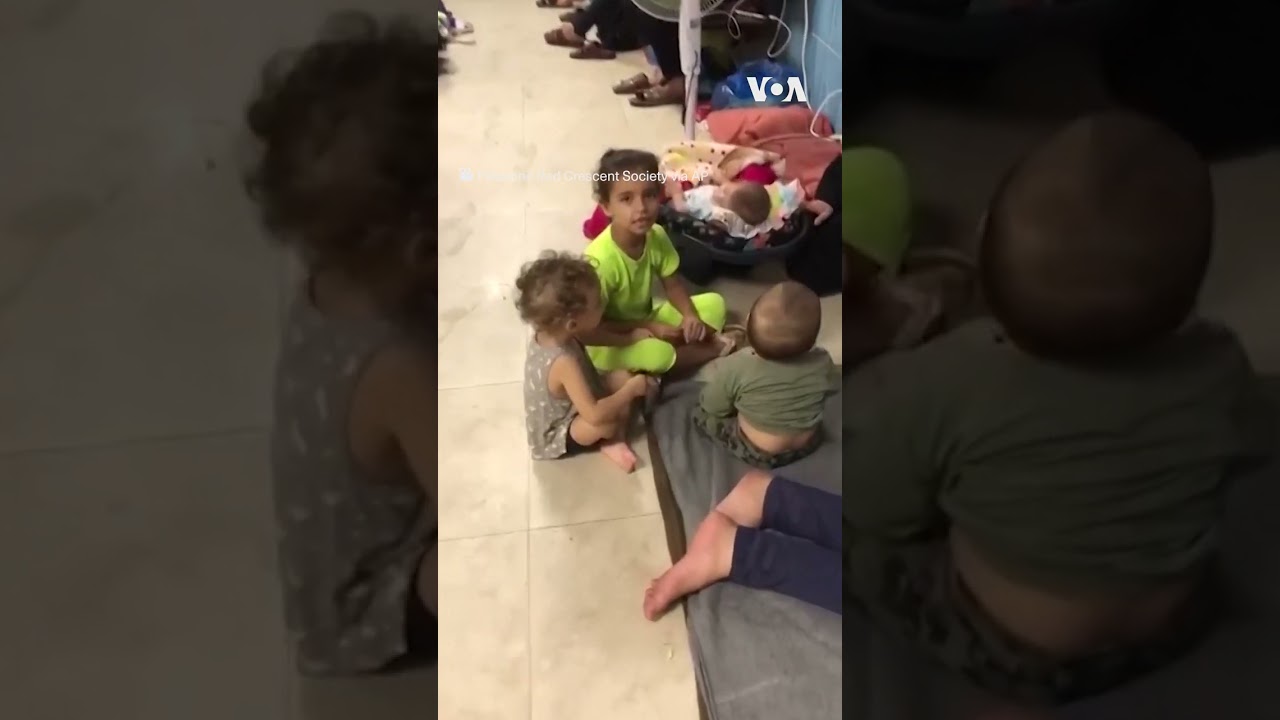 Gaza’s Al Quds Hospital Faces Threats as Displaced Seek Refuge | VOA News